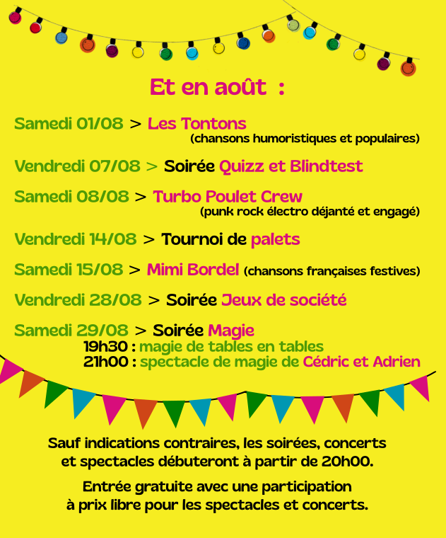 Actualité de la guinguette